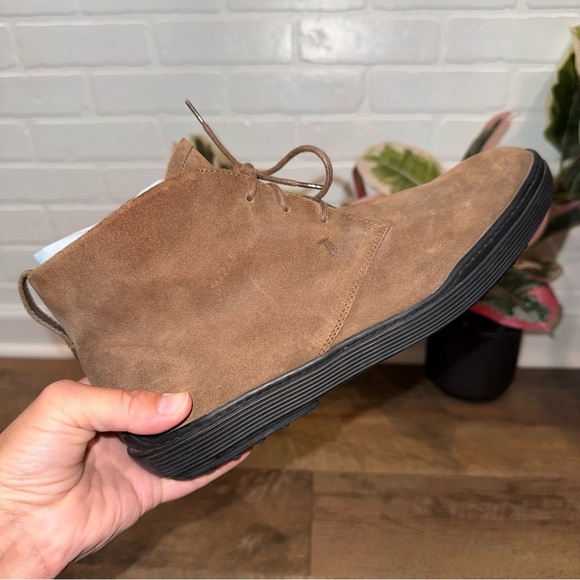 Tod's Polacco Lace Up Suede Chukka Boots Made in Italy - Picture 1 of 16